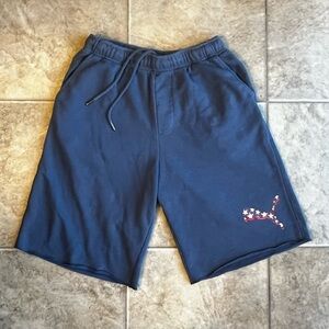 Puma Men's Navy Athletic Shorts